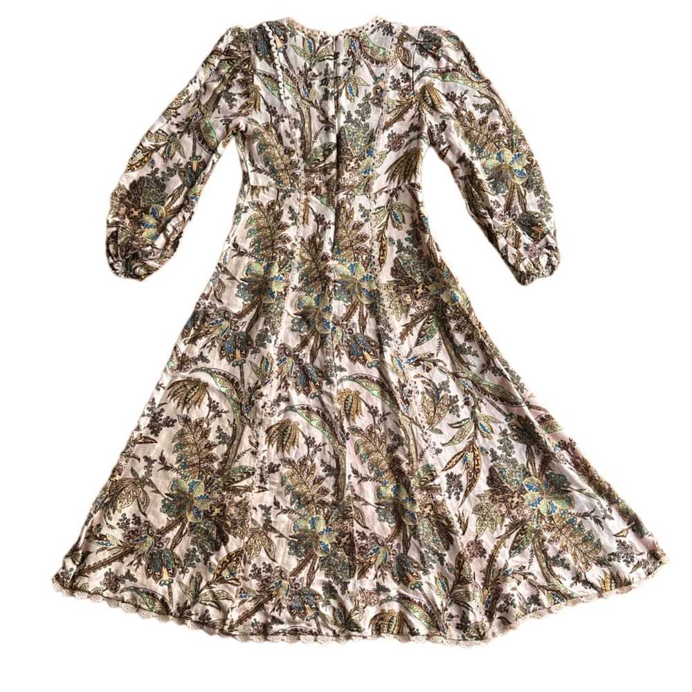 Alémais Silk mid-length dress - image 4