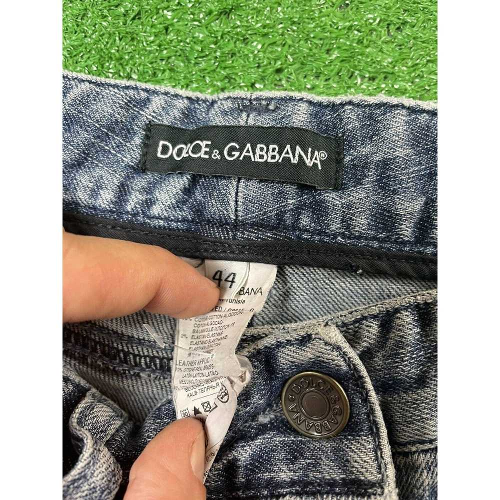 Dolce & Gabbana Dolce & Gabbana Denim Side Snap 3… - image 4