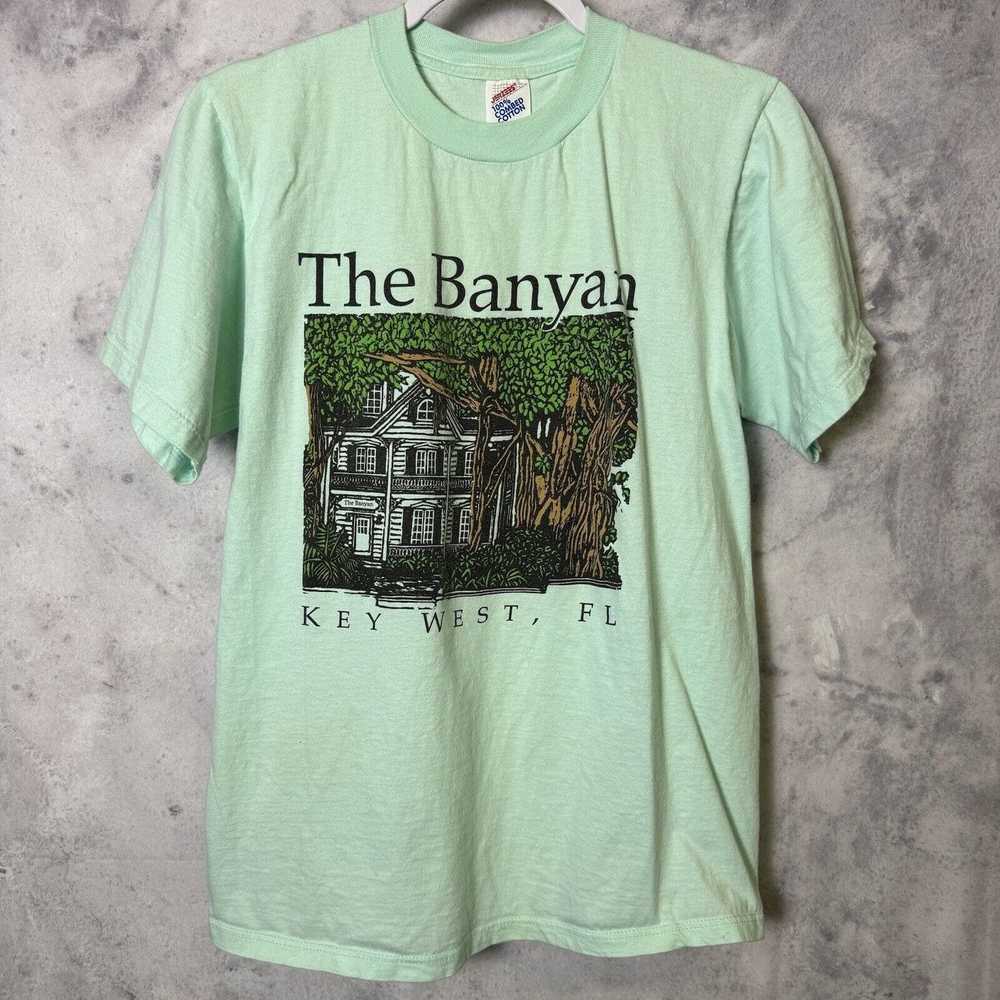 Vintage Vintage Banyan Key West FL T Shirt Mens M… - image 2