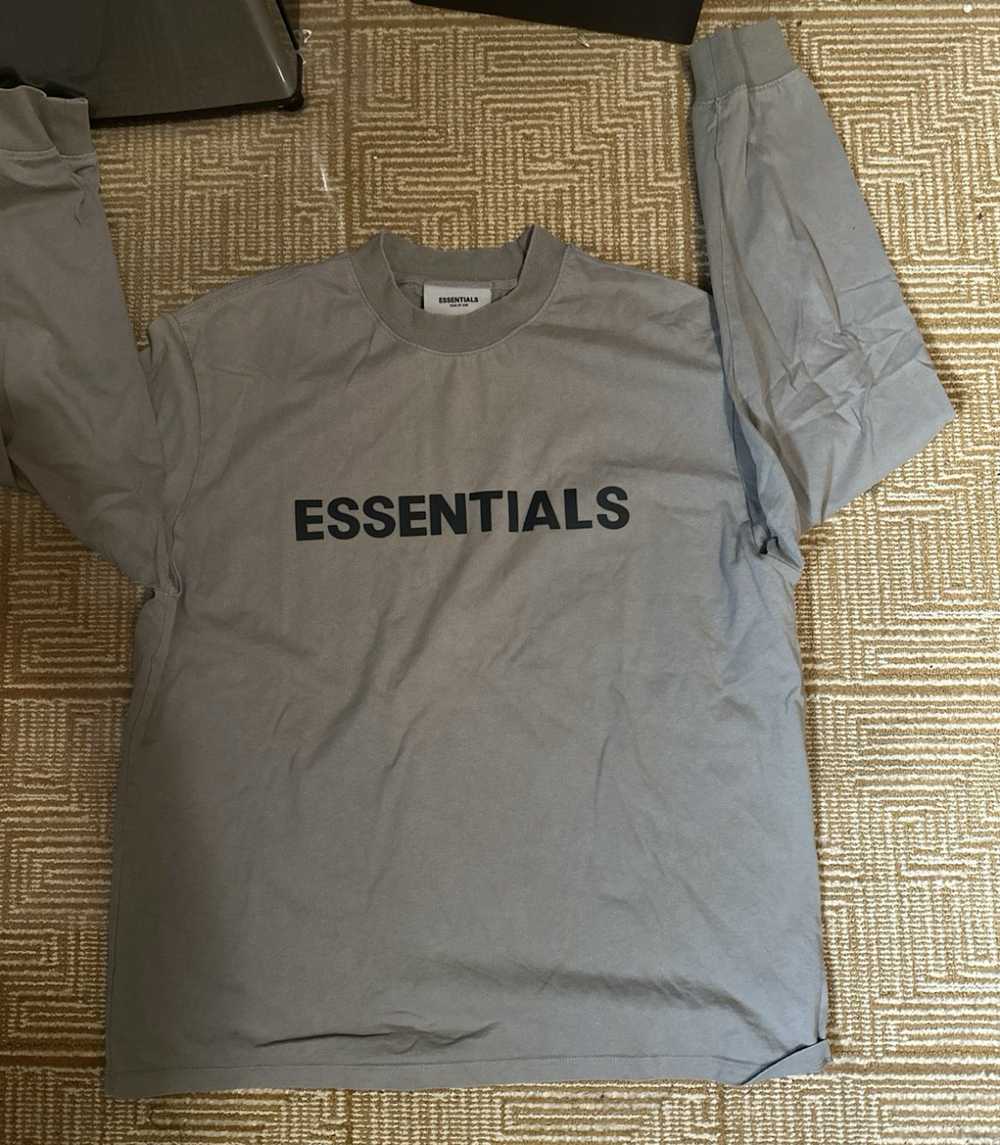 Essentials ESSENTIALS front logo long sleeve - image 3