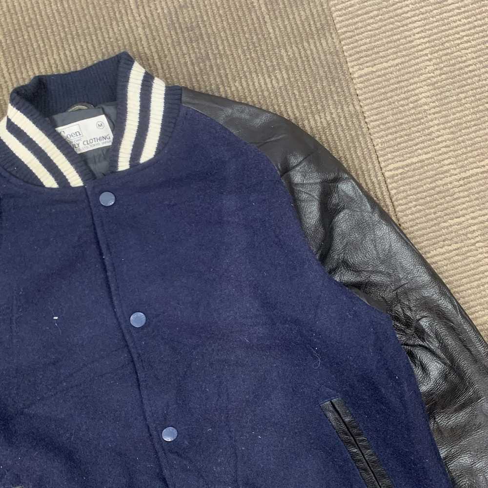 Leather Jacket × Varsity Jacket × Vintage Vintage… - image 4