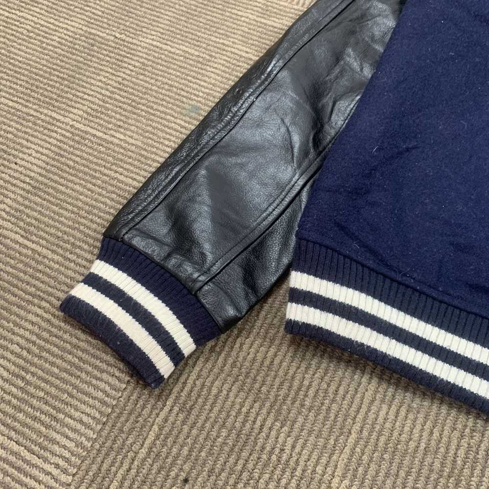 Leather Jacket × Varsity Jacket × Vintage Vintage… - image 9
