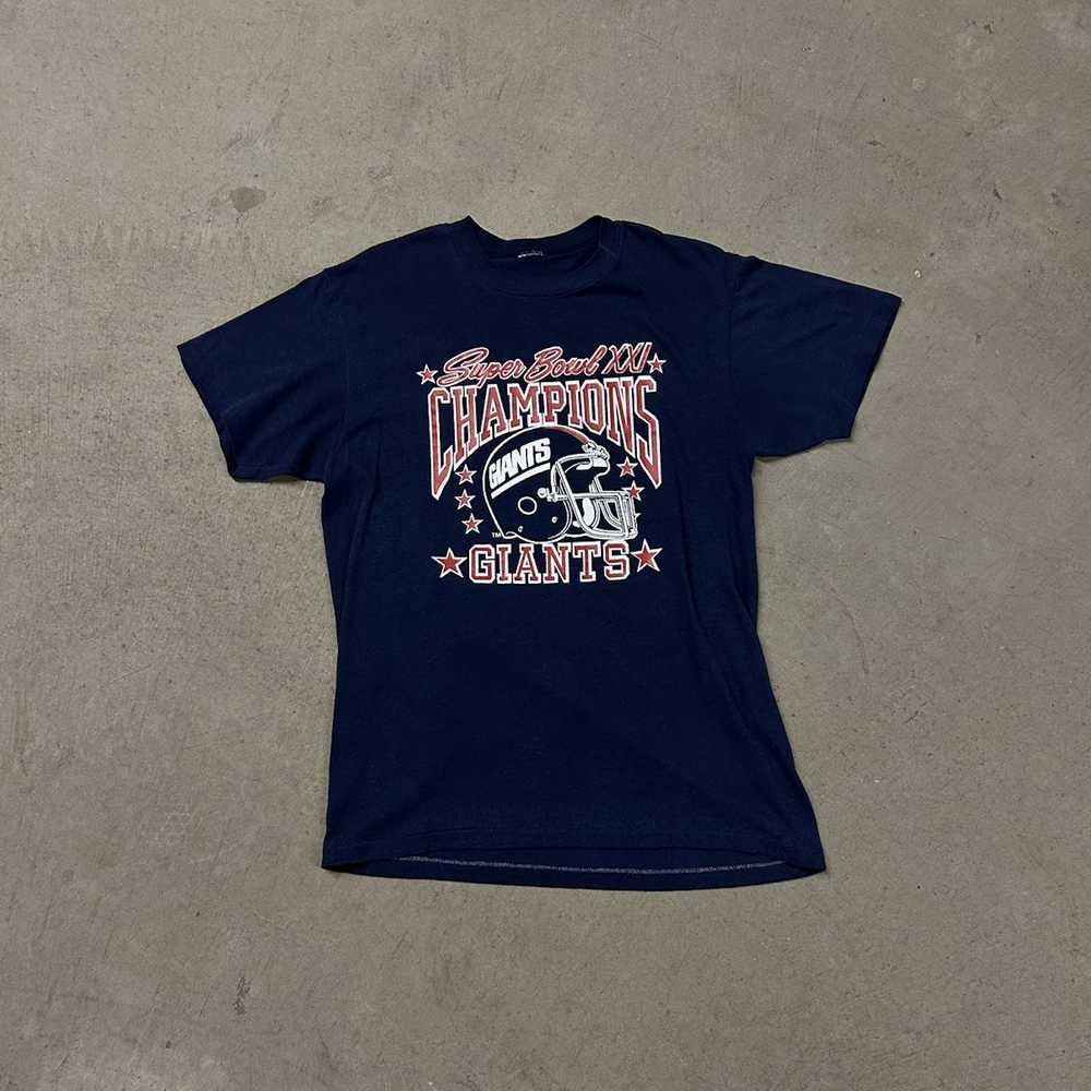 Streetwear × Vintage Vintage New York giants t sh… - image 1