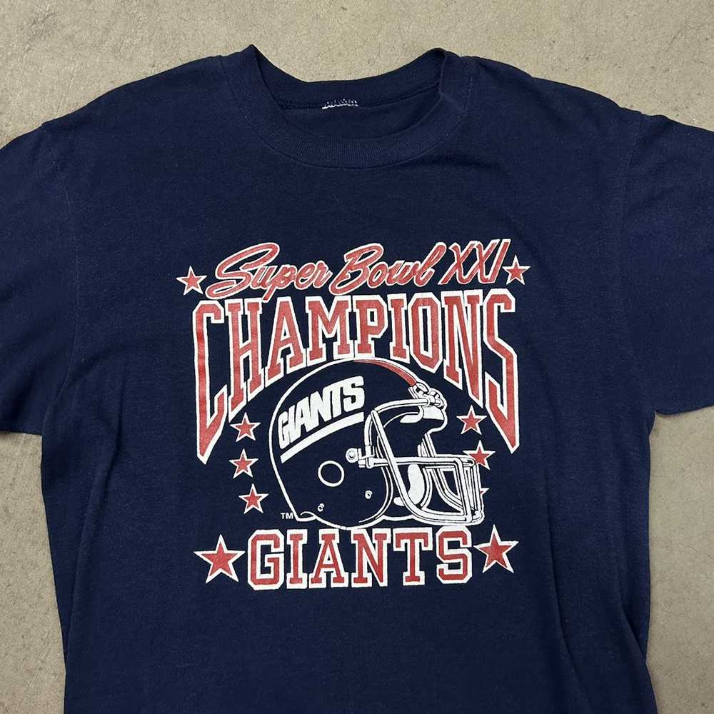 Streetwear × Vintage Vintage New York giants t sh… - image 2