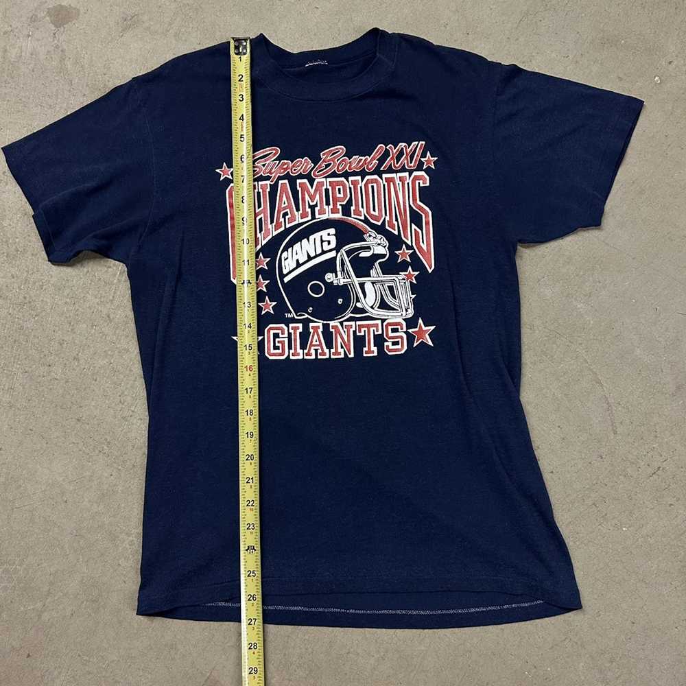 Streetwear × Vintage Vintage New York giants t sh… - image 5