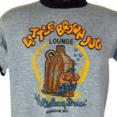 Vintage 80's Bennett Spring State Park Missouri Jerzees Fly Fishing T Shirt  XL