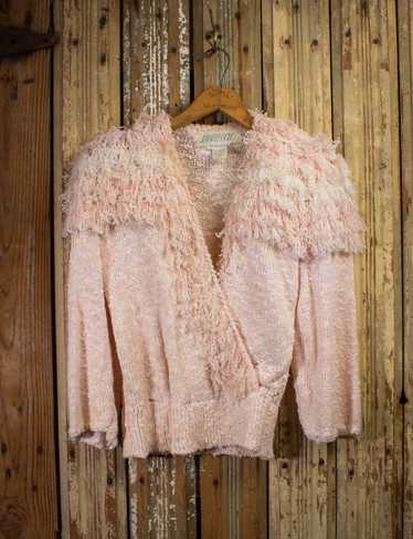 Vintage Vintage 80s Sideeffects Pink Sweater Mediu