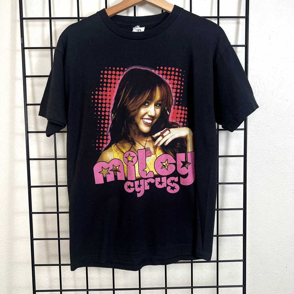 Vintage Miley Cyrus Concert Y2K Graphic Shirt - Gem