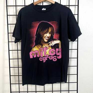 Vintage Miley Cyrus Concert Y2K Graphic Shirt