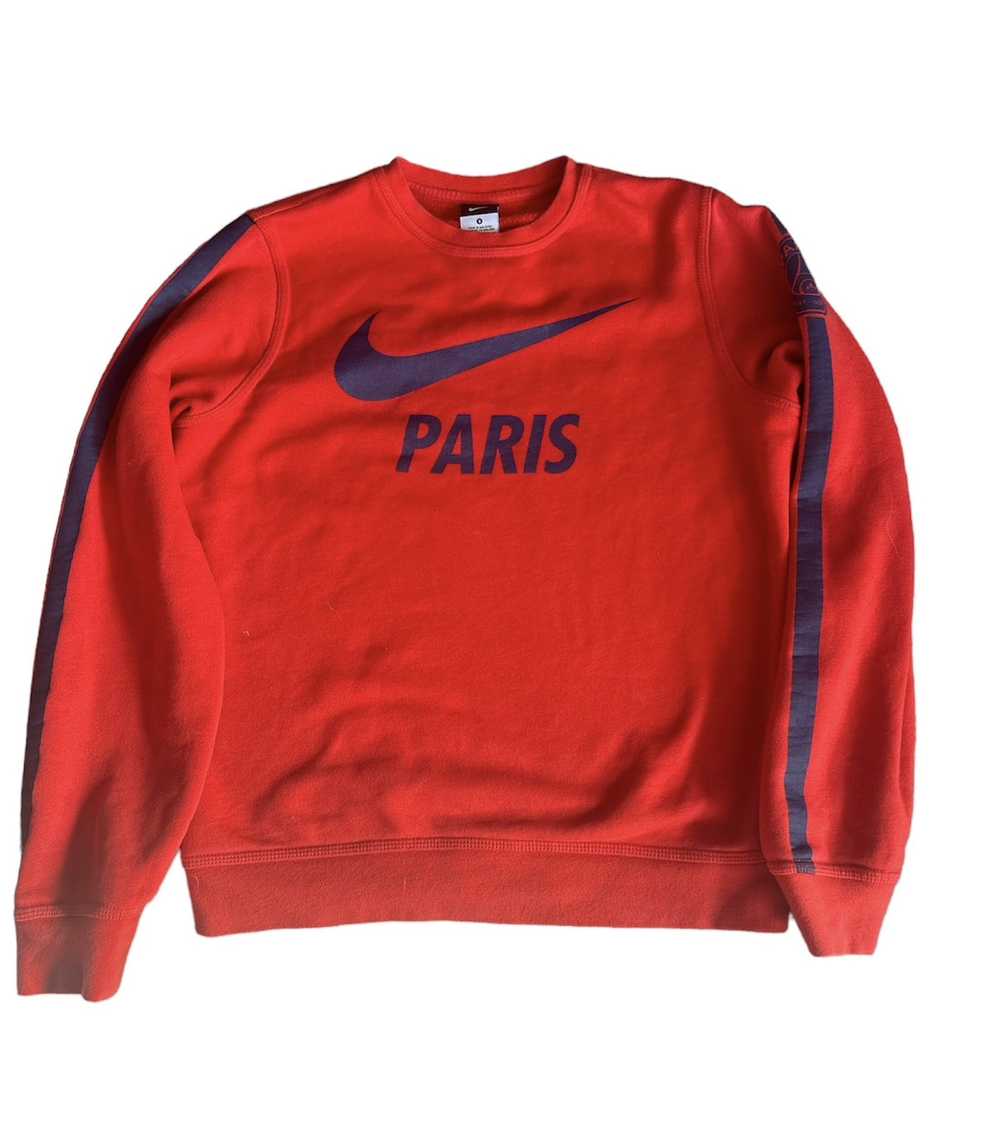 Nike × Vintage Nike x Paris Saint Germain Sweater - image 1