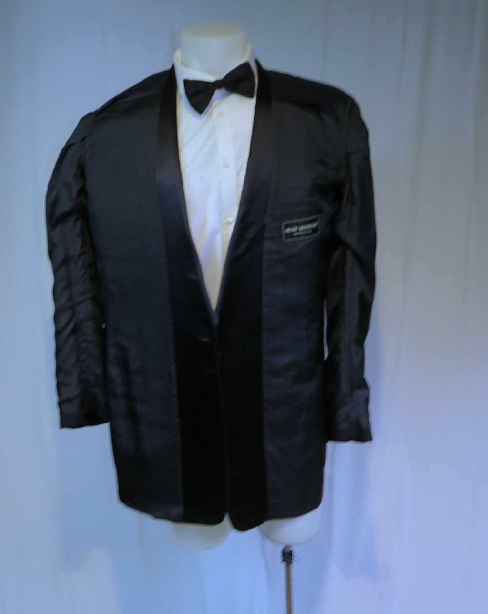 Vintage Raleigh Haberdasher Black Solid Woven One… - image 11