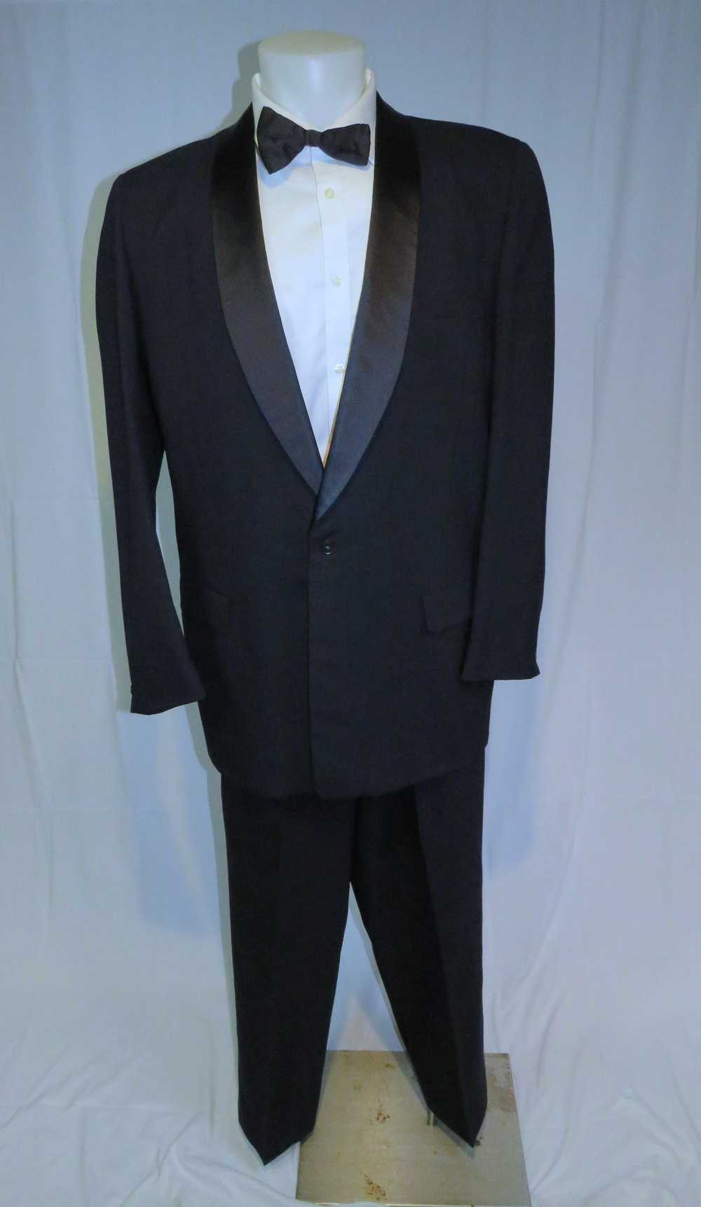 Vintage Raleigh Haberdasher Black Solid Woven One… - image 1