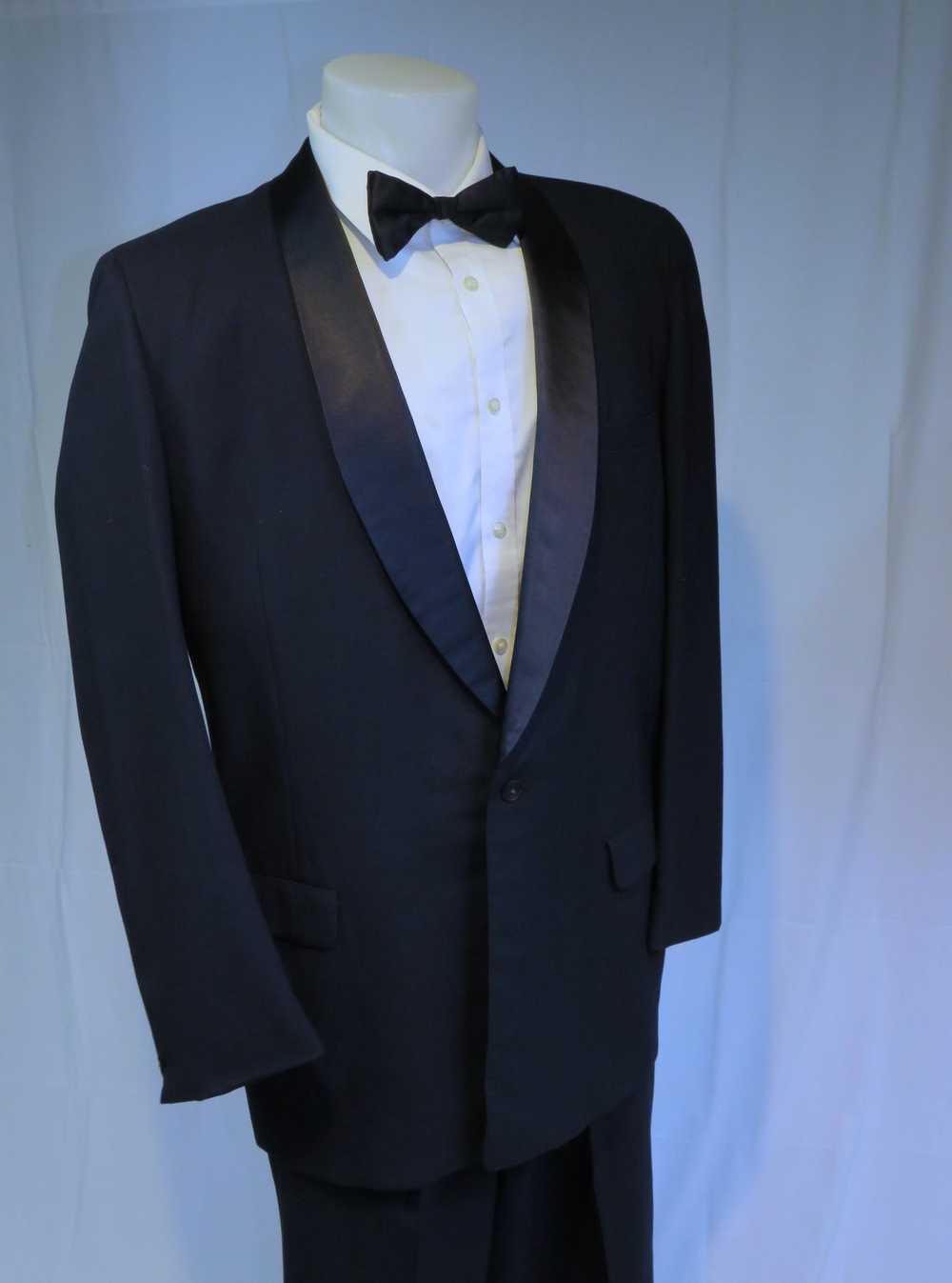 Vintage Raleigh Haberdasher Black Solid Woven One… - image 9