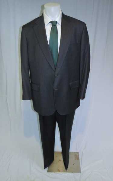 Brooks Brothers Custom Tailored Gray Birdseye Two 