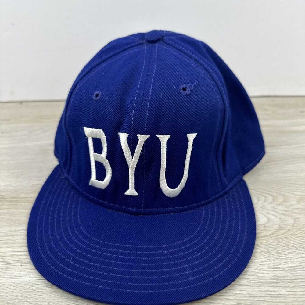 Other BYU Cougars Hat BYU 7 1/8 Hat NCAA Blue Hat… - image 2