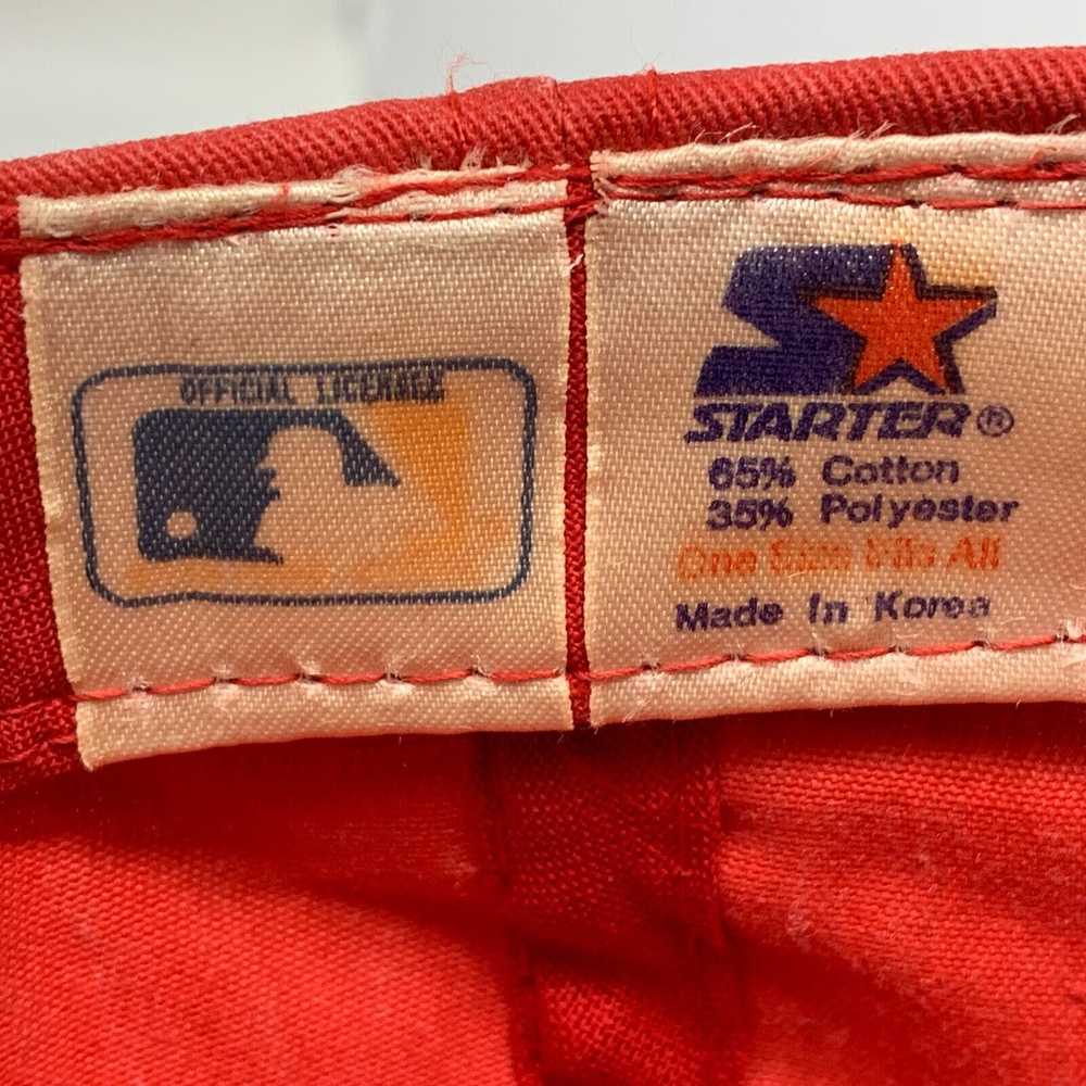 Starter Cincinnati Reds Snapback Hat Vintage 90s … - image 11