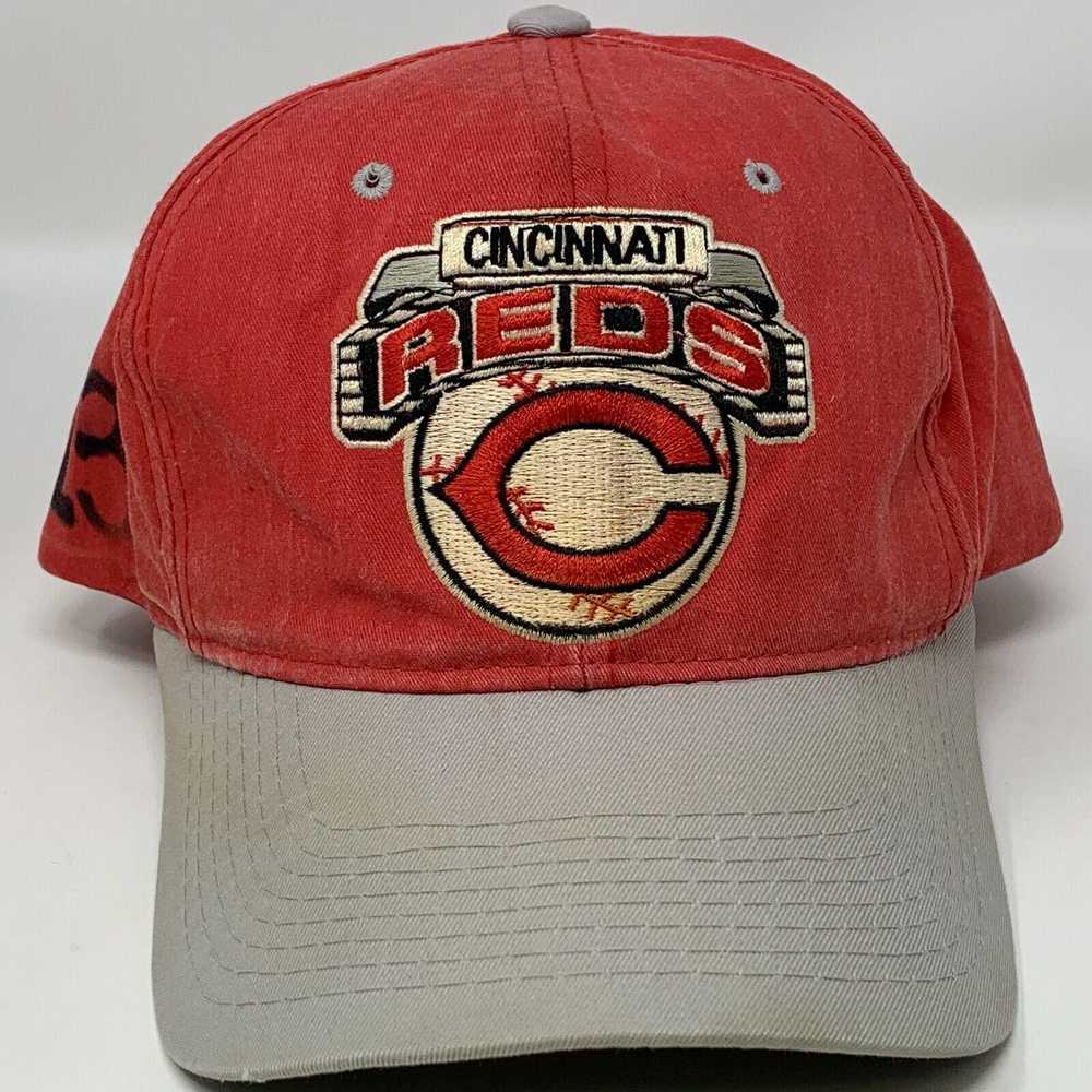 Starter Cincinnati Reds Snapback Hat Vintage 90s … - image 12