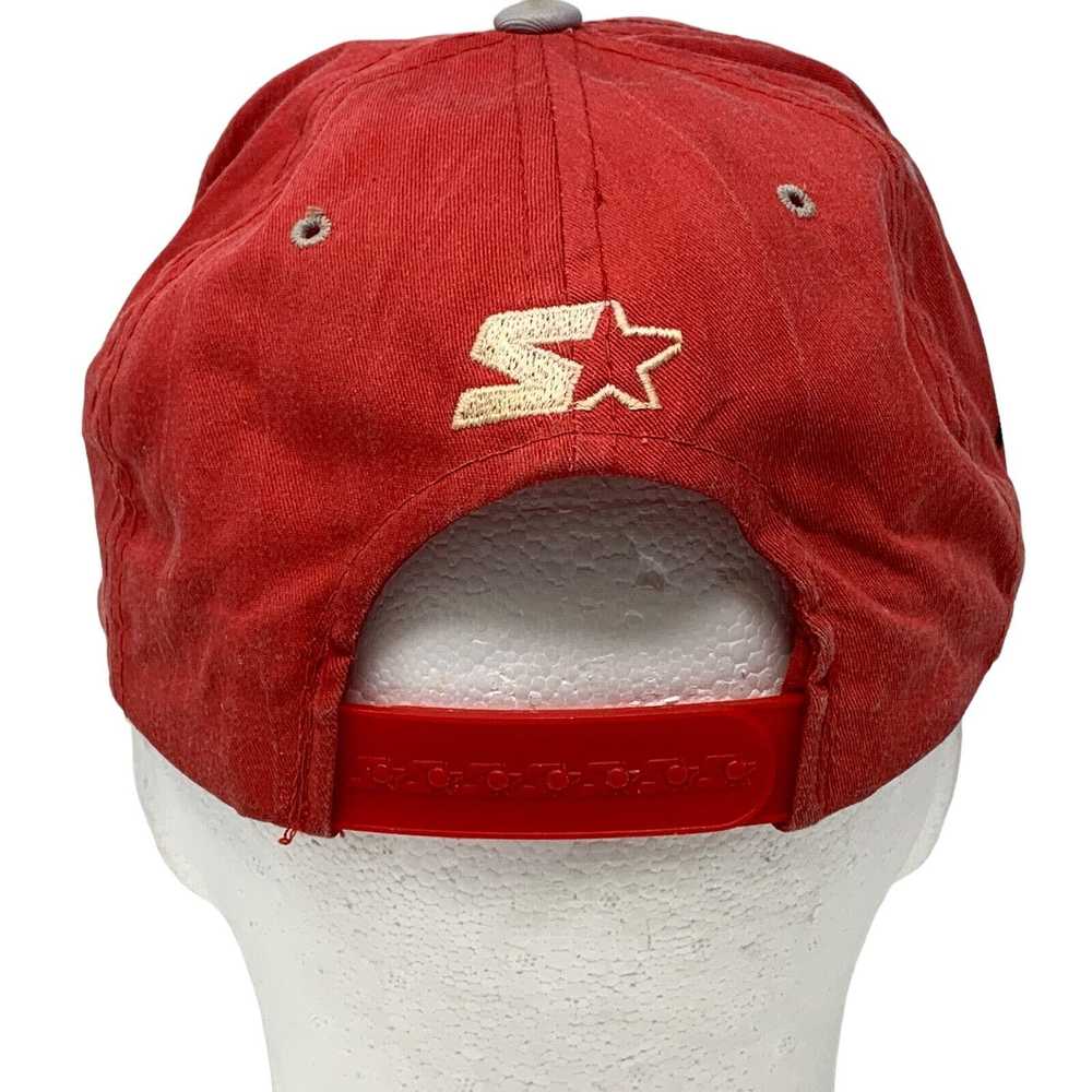 Starter Cincinnati Reds Snapback Hat Vintage 90s … - image 3