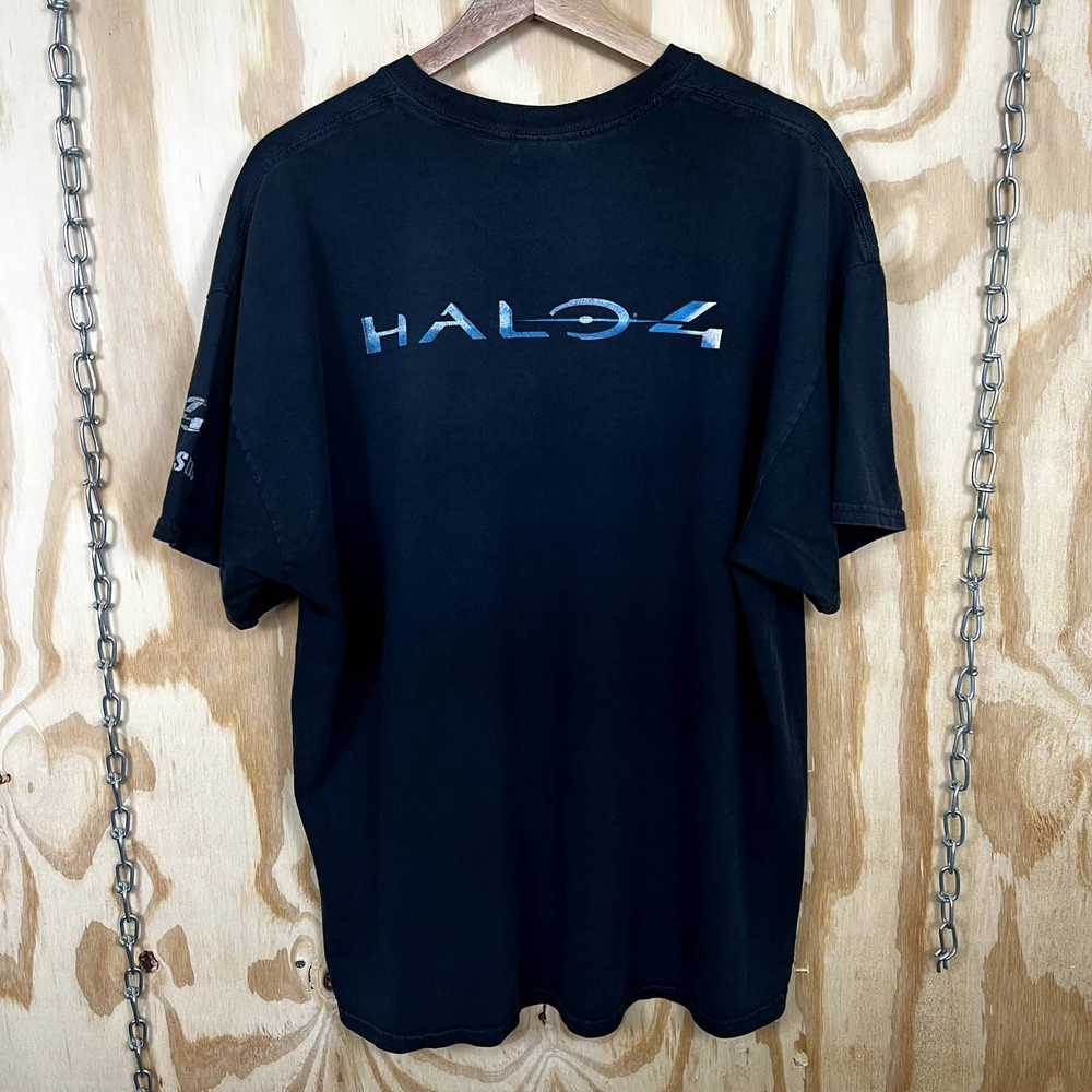 Vintage Halo 4 Game Stop Graphic Shirt - image 4