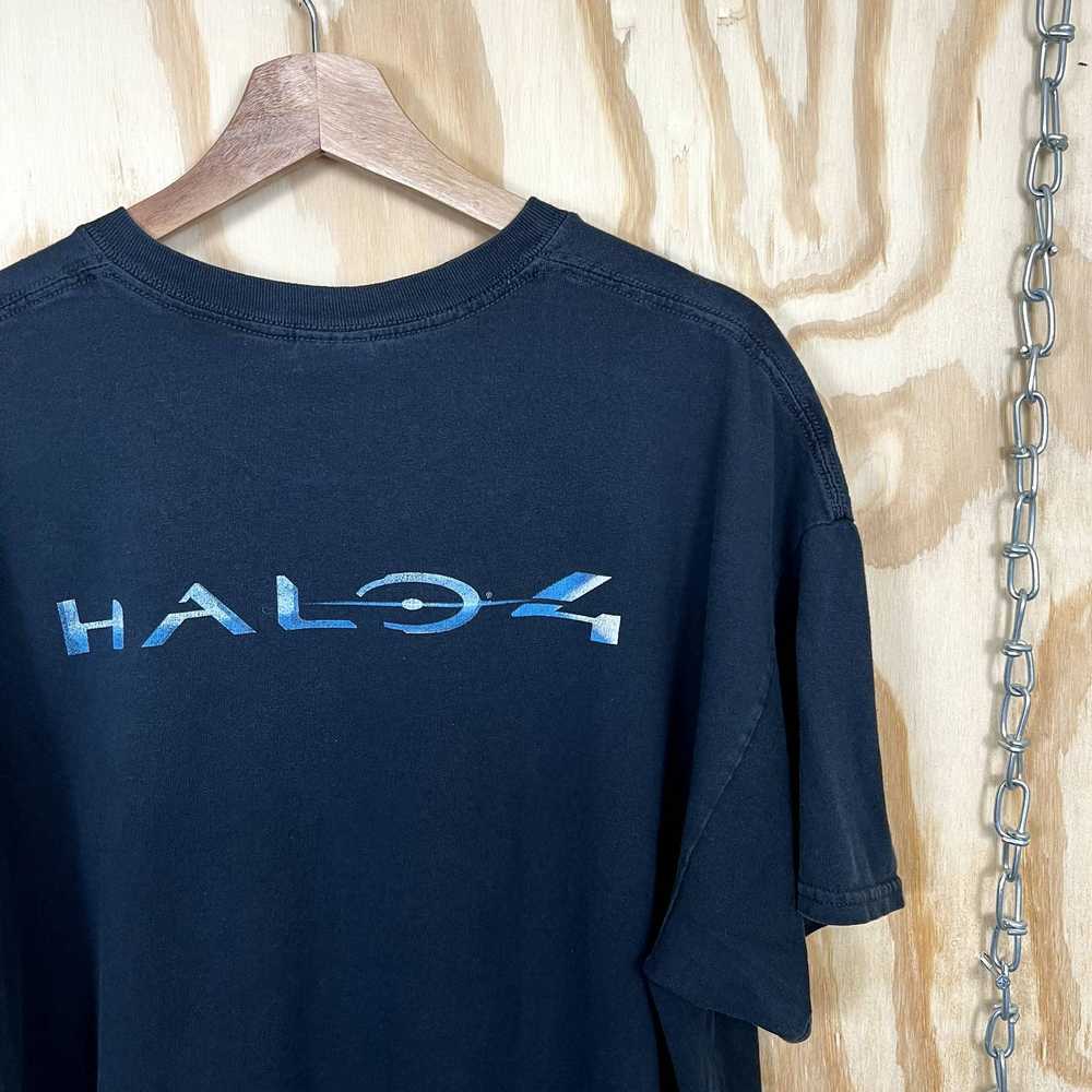 Vintage Halo 4 Game Stop Graphic Shirt - image 5