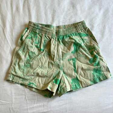 Gotcha Gotcha Mens Shorts Green Pattern Madras Cot