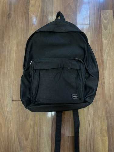 Porter Porter Grey Denim Backpack