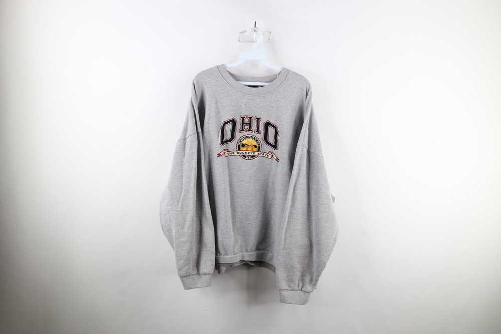 Vintage Vintage 90s Ohio The Buckeye State Crewne… - image 1