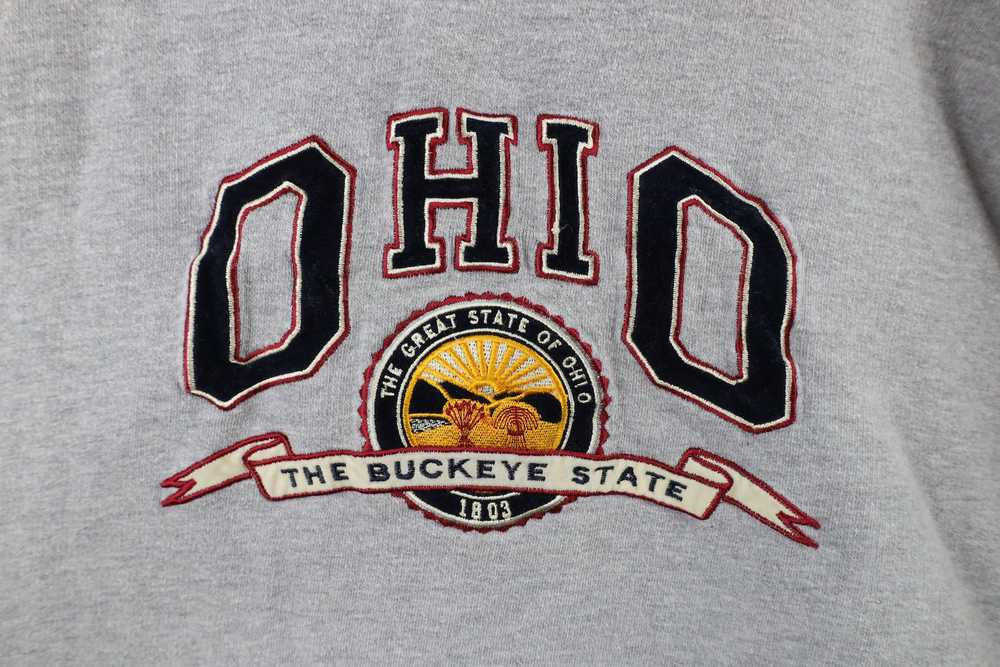 Vintage Vintage 90s Ohio The Buckeye State Crewne… - image 4