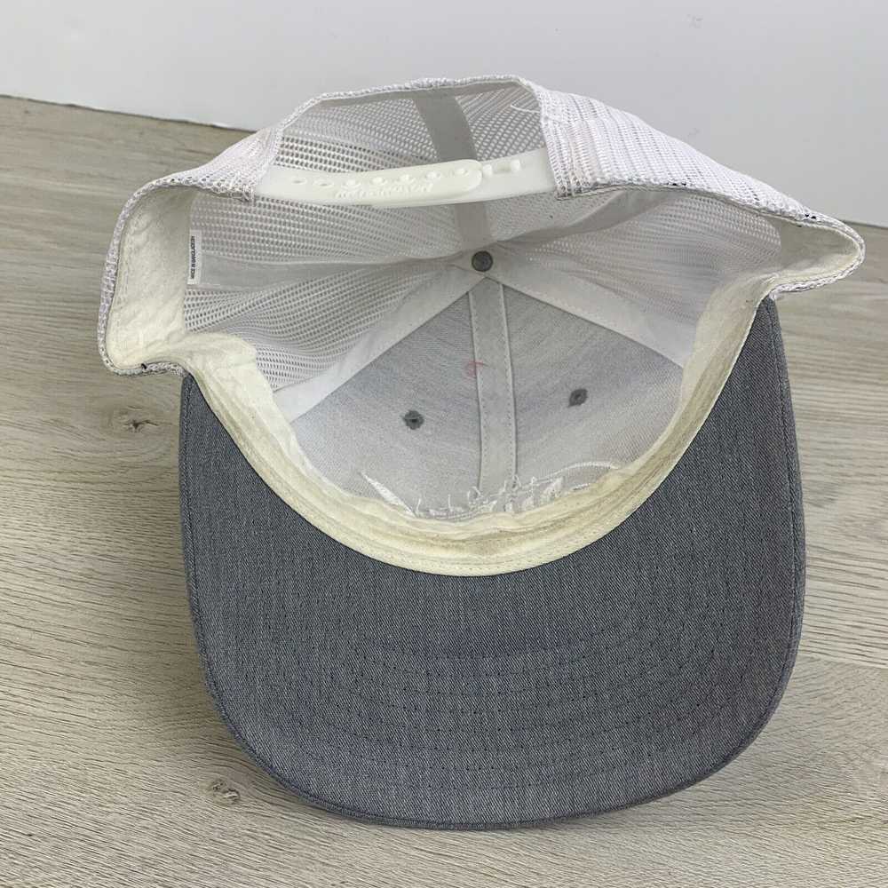 Other Fish Hat Skeleton Fish Hat Gray Snapback Ad… - image 5