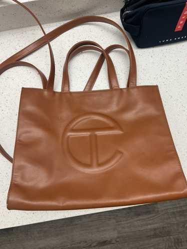 Telfar discount bag tan