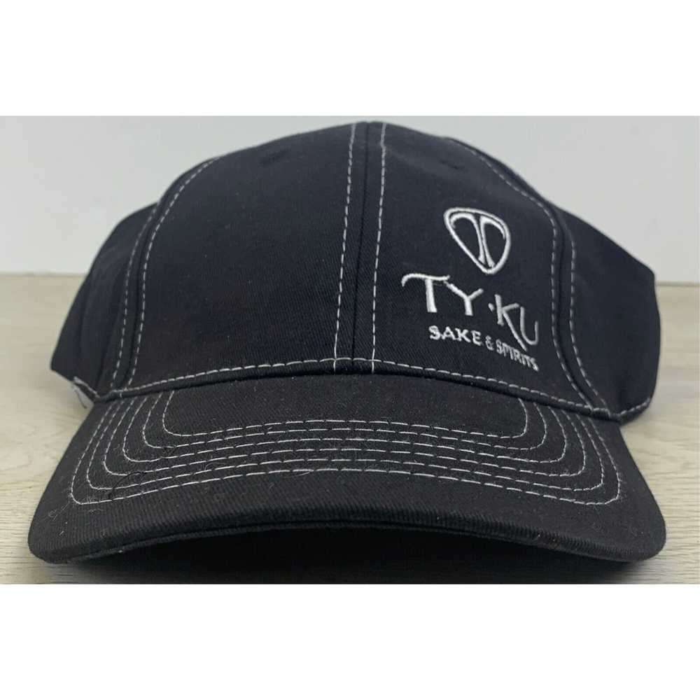 Other Ty Ku Kitchen Hat Black Adjustable Adult OS… - image 1