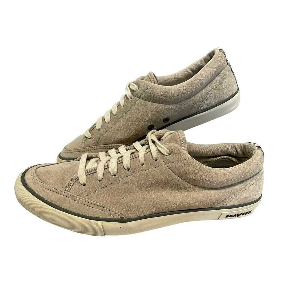 Seavees SeaVees Suede Sneaker Tennis Stone Gray T… - image 3