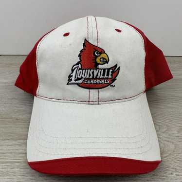 Other Louisville Cardinals White Hat Red Cards Ad… - image 1