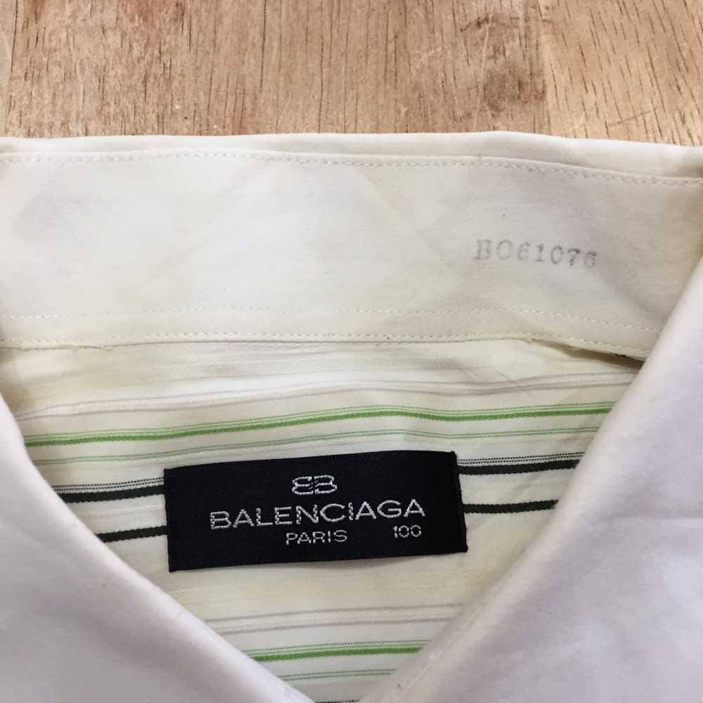 Balenciaga × Vintage Balenciaga Striped Long Slee… - image 2