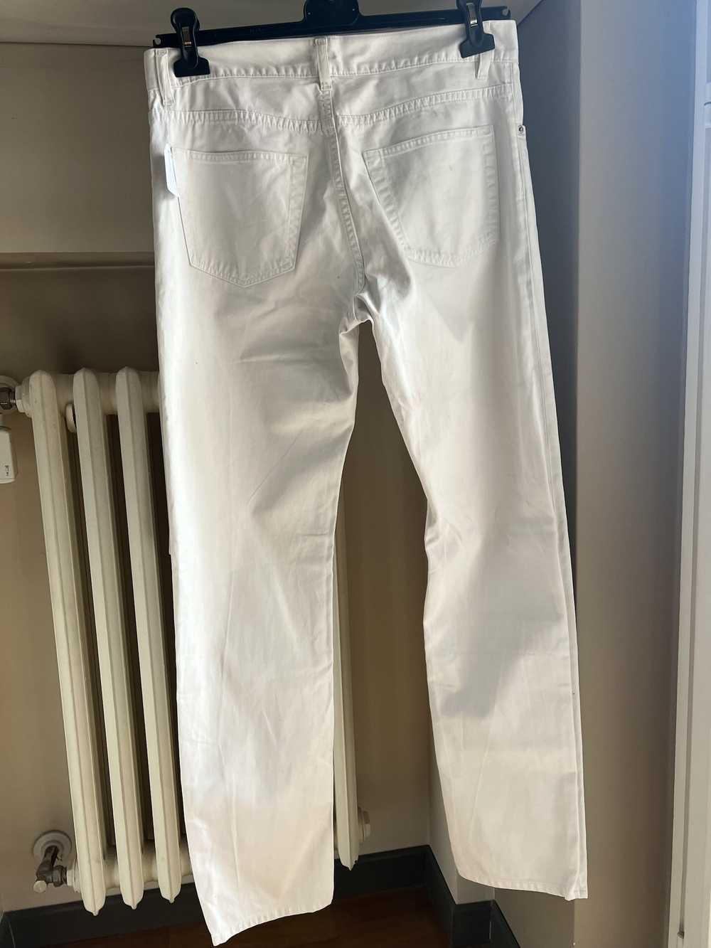 Helmut Lang Helmut Lang vintage white jeans - image 2