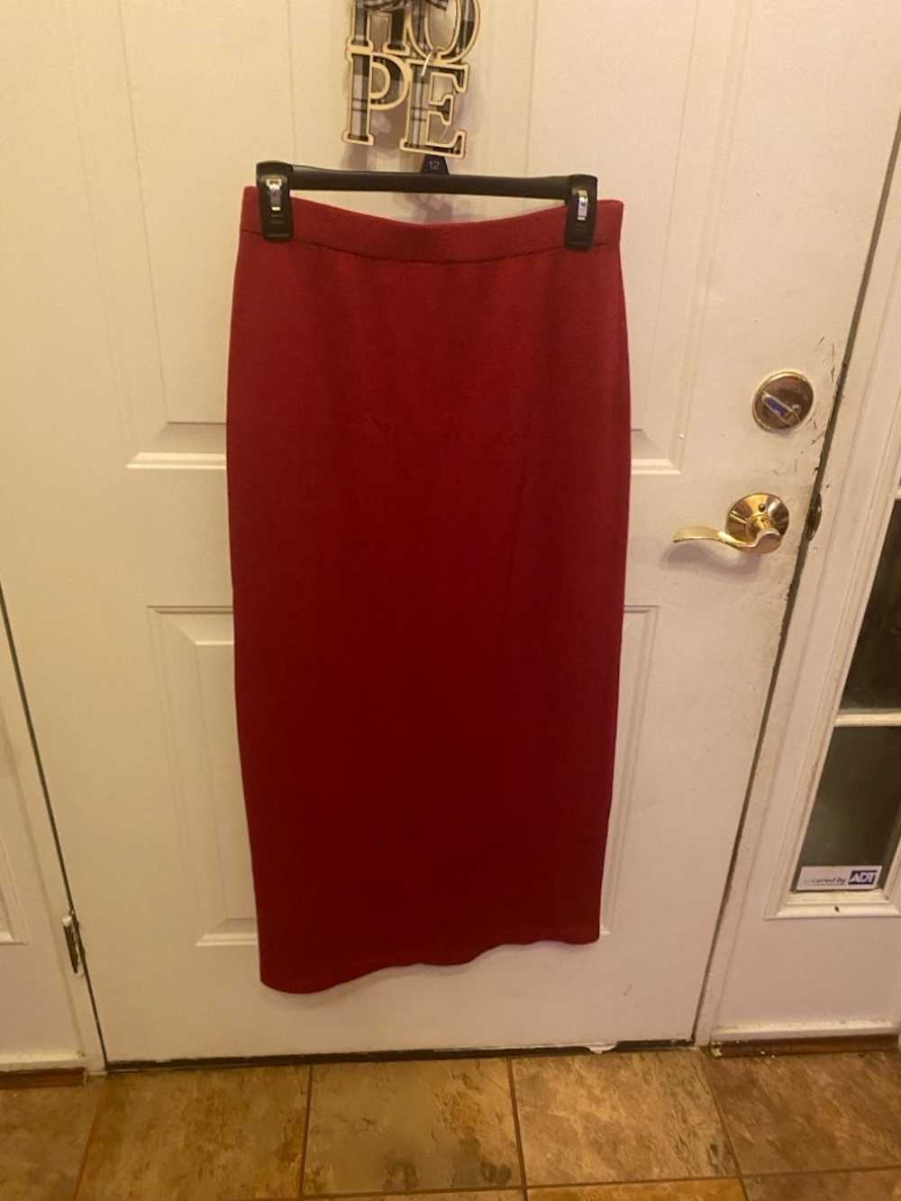 St. John Couture St John knit maxi skirt size 6 s… - image 5