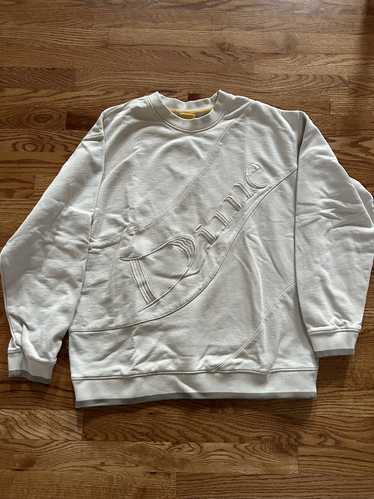 Dime Dime wavy embroidered crewneck sweatshirt