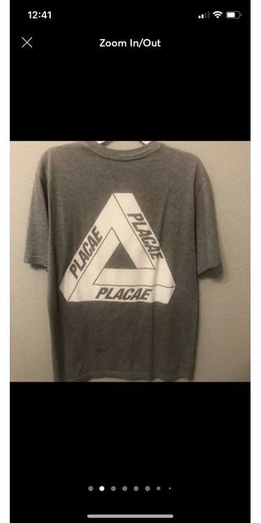 Palace Palace Skateboards "Placae" Grey T-Shirt