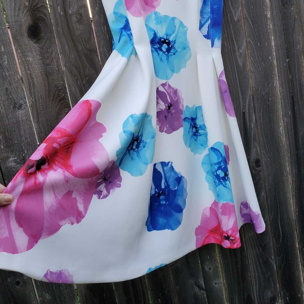 Floral Calvin Klein dress size 4 - image 5