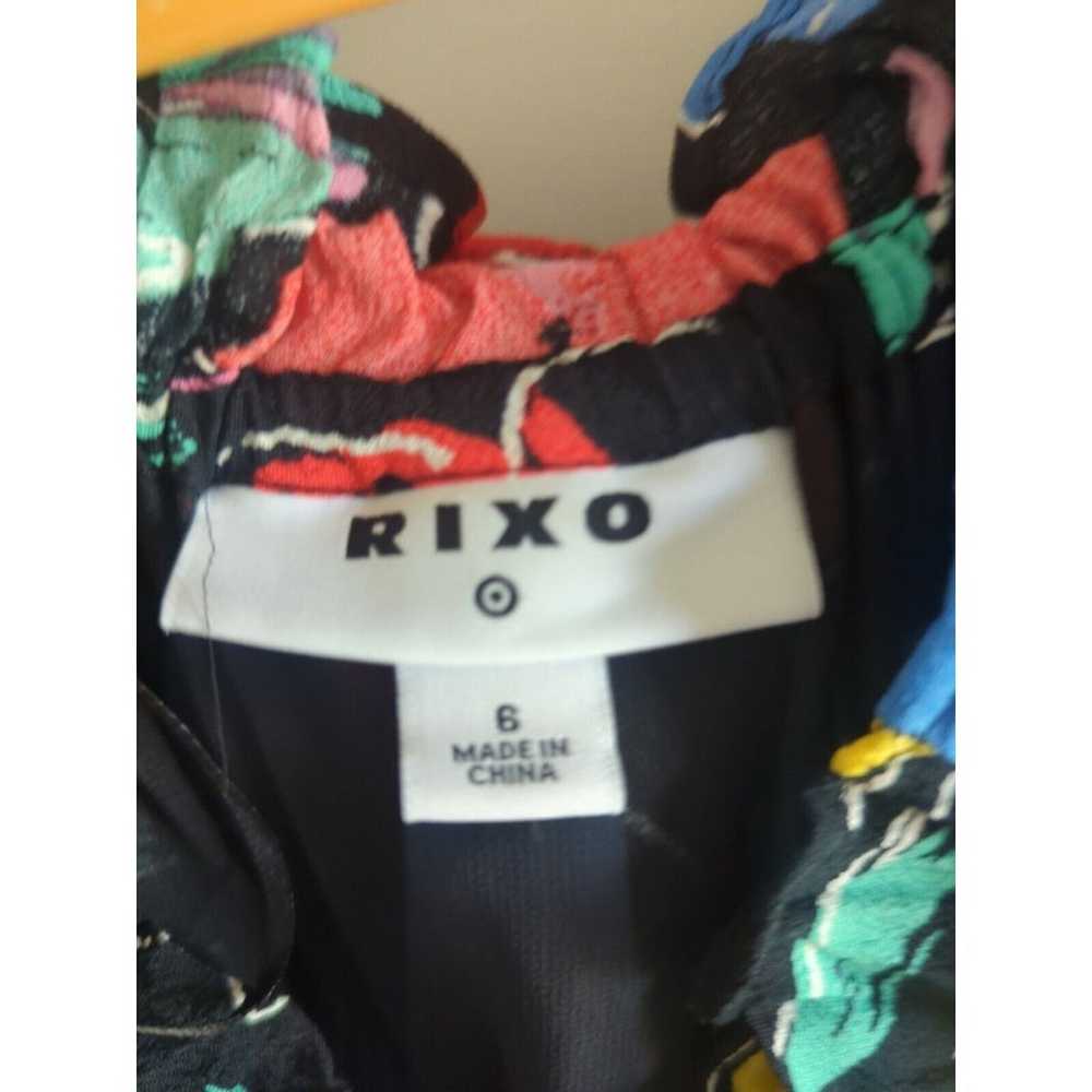 RIXO For Target Black Floral Off the Shoulder Puf… - image 7