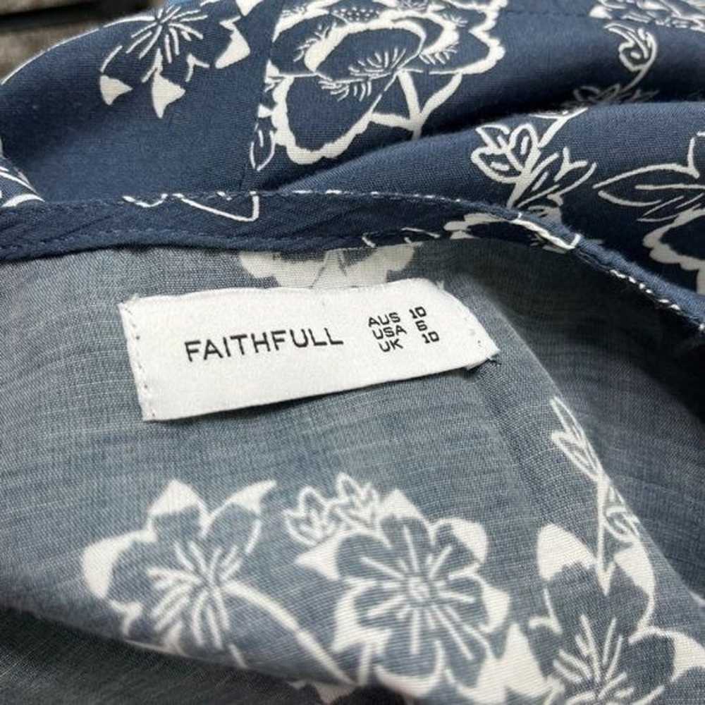 Faithfull the Brand Carioca Navy Blue Floral Prin… - image 6