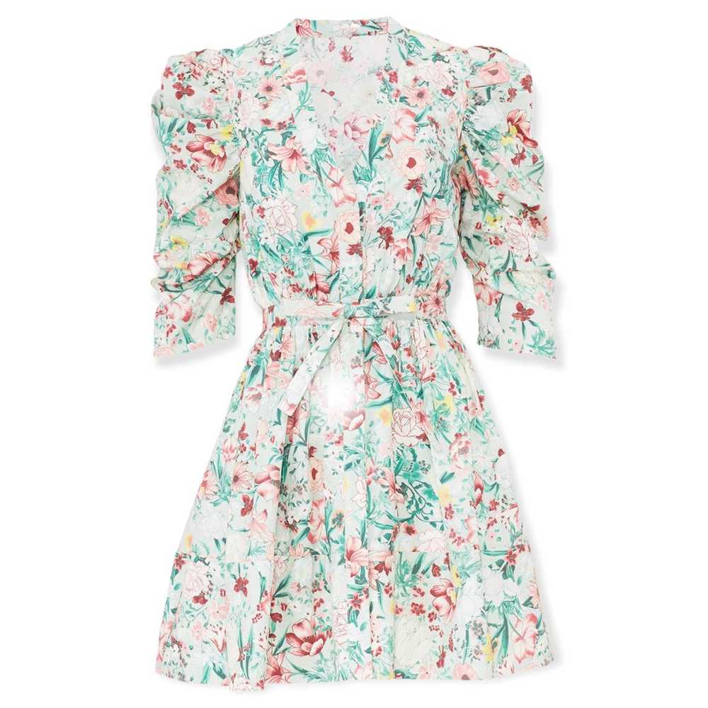 Ronny Kobo Puffsleeve Floral Meritti Dress Size S - image 9