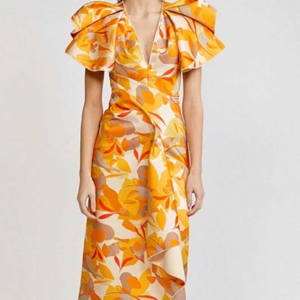 Acler | Redwood Floral Print Midi Dress | 4 - image 3