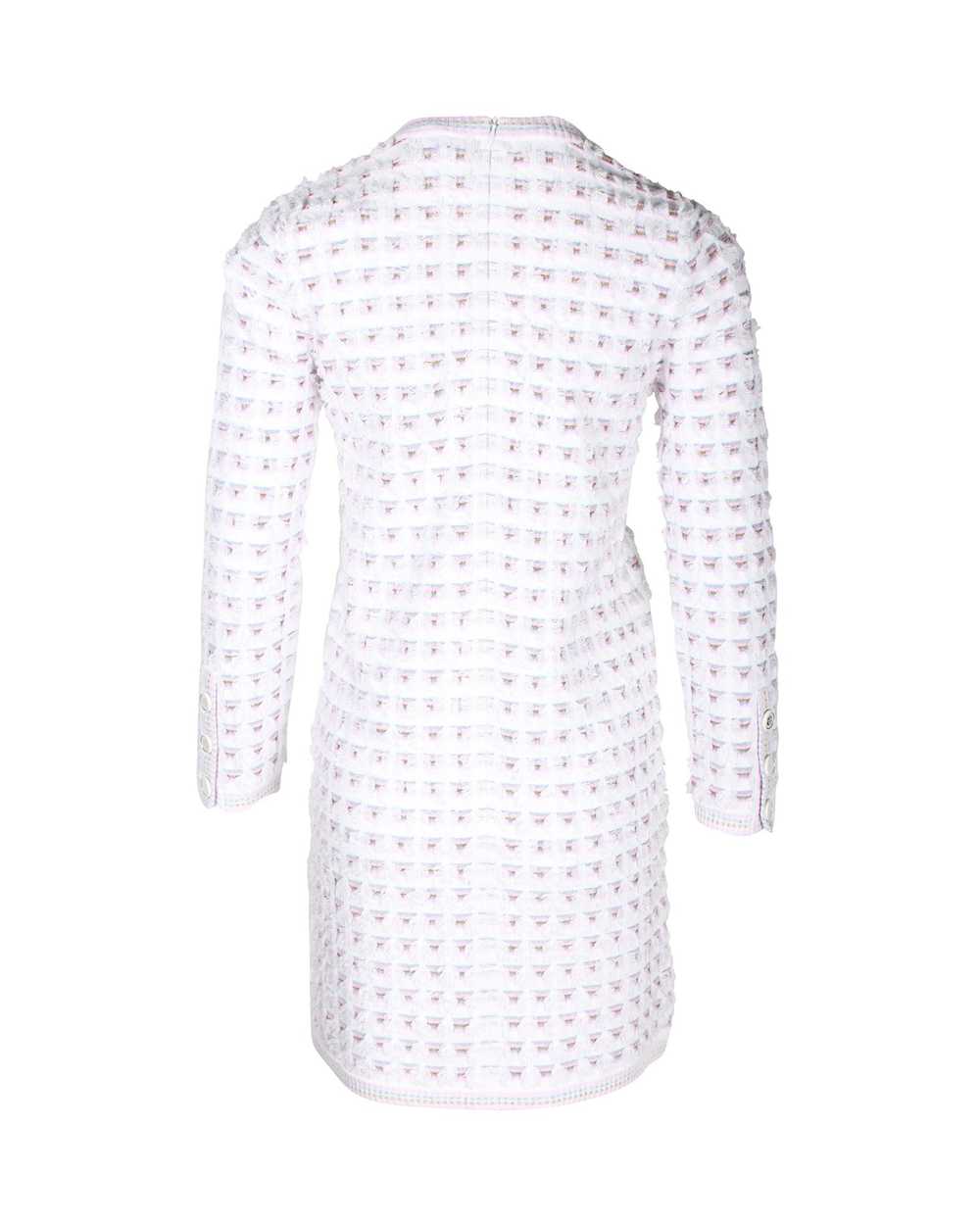 Product Details Chanel Textured Cotton Tweed Pink… - image 3