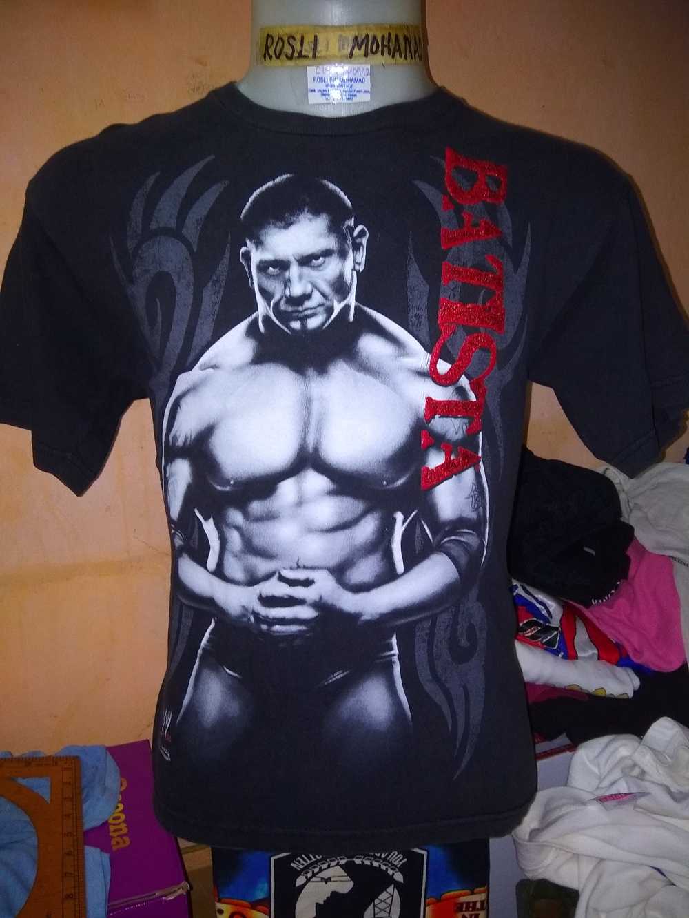 Vintage Vintage WWE Batista ©️2007 - image 4