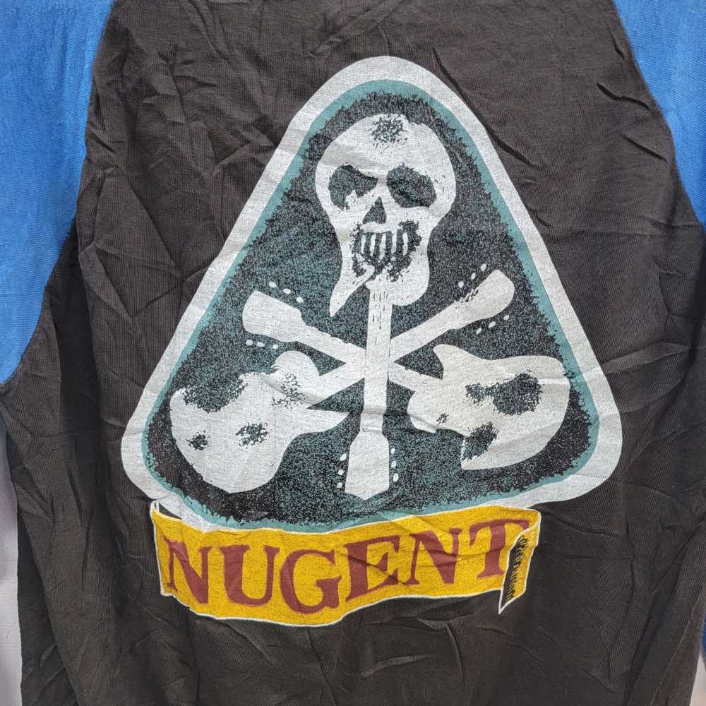 Vintage Vintage RARE Ted Nugent 1980s T-shirt | S… - image 4