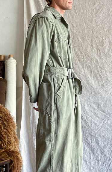 Faded Military Herringbone Coveralls