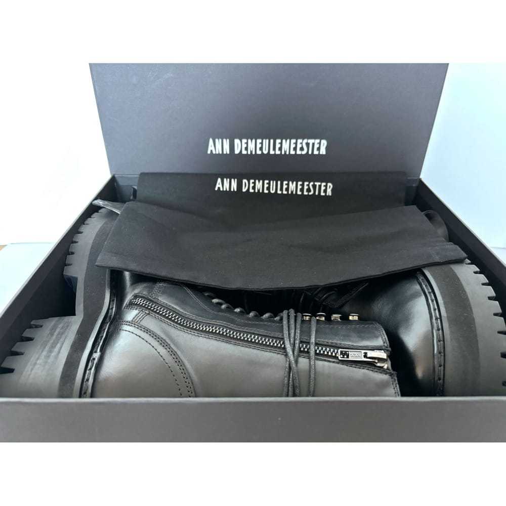 Ann Demeulemeester Leather boots - image 9