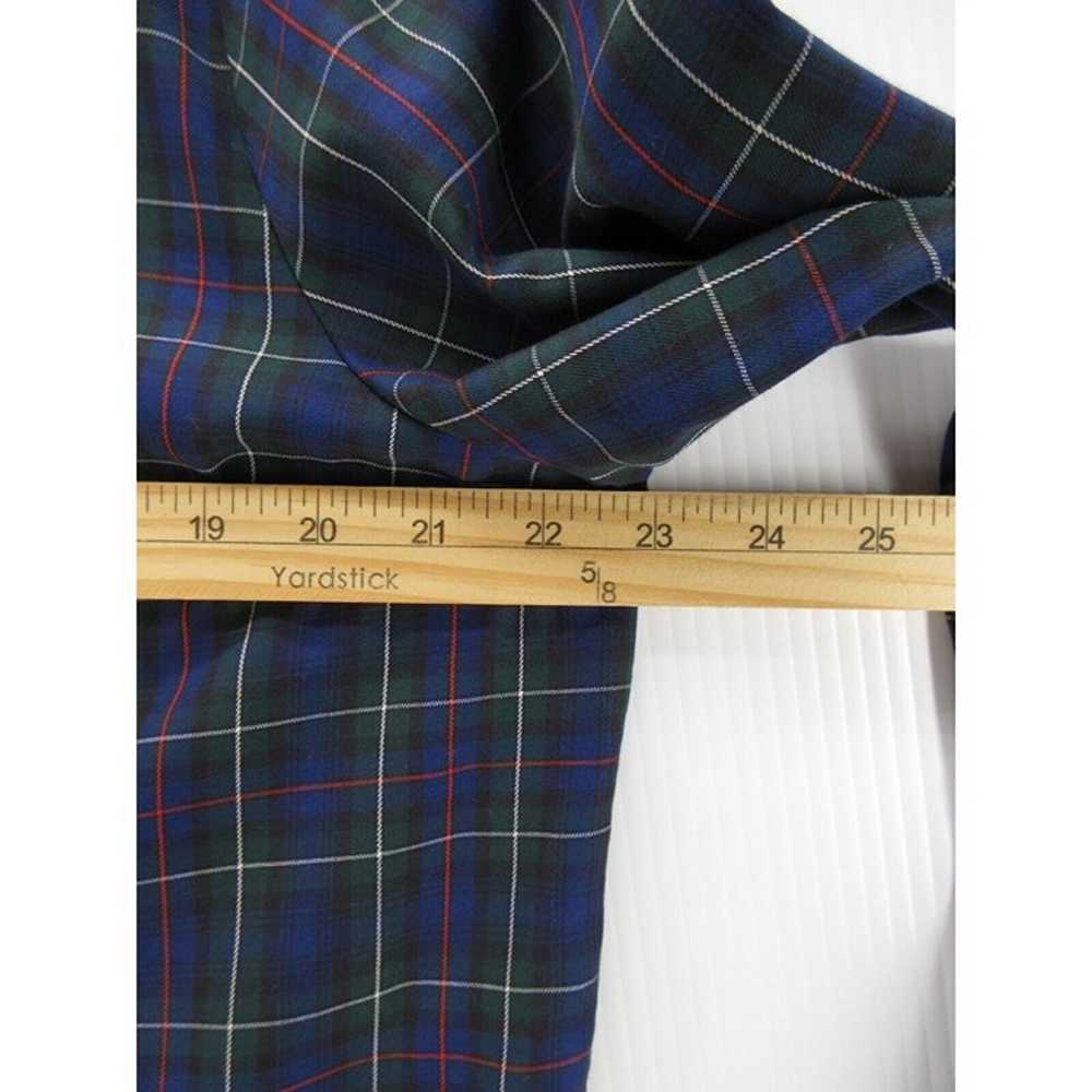 VINTAGE Orvis Shirt 16 Button Up Plaid Bow Peasan… - image 5