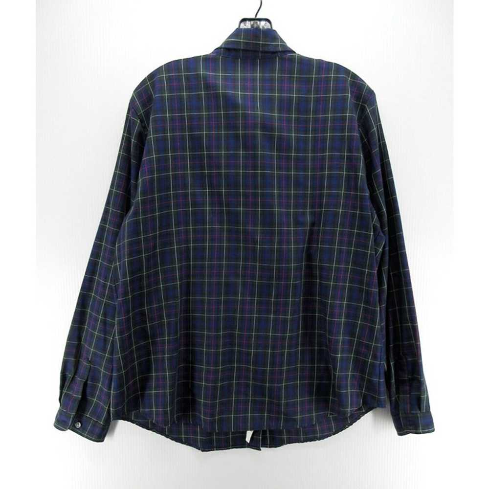 VINTAGE Orvis Shirt 16 Button Up Plaid Bow Peasan… - image 6